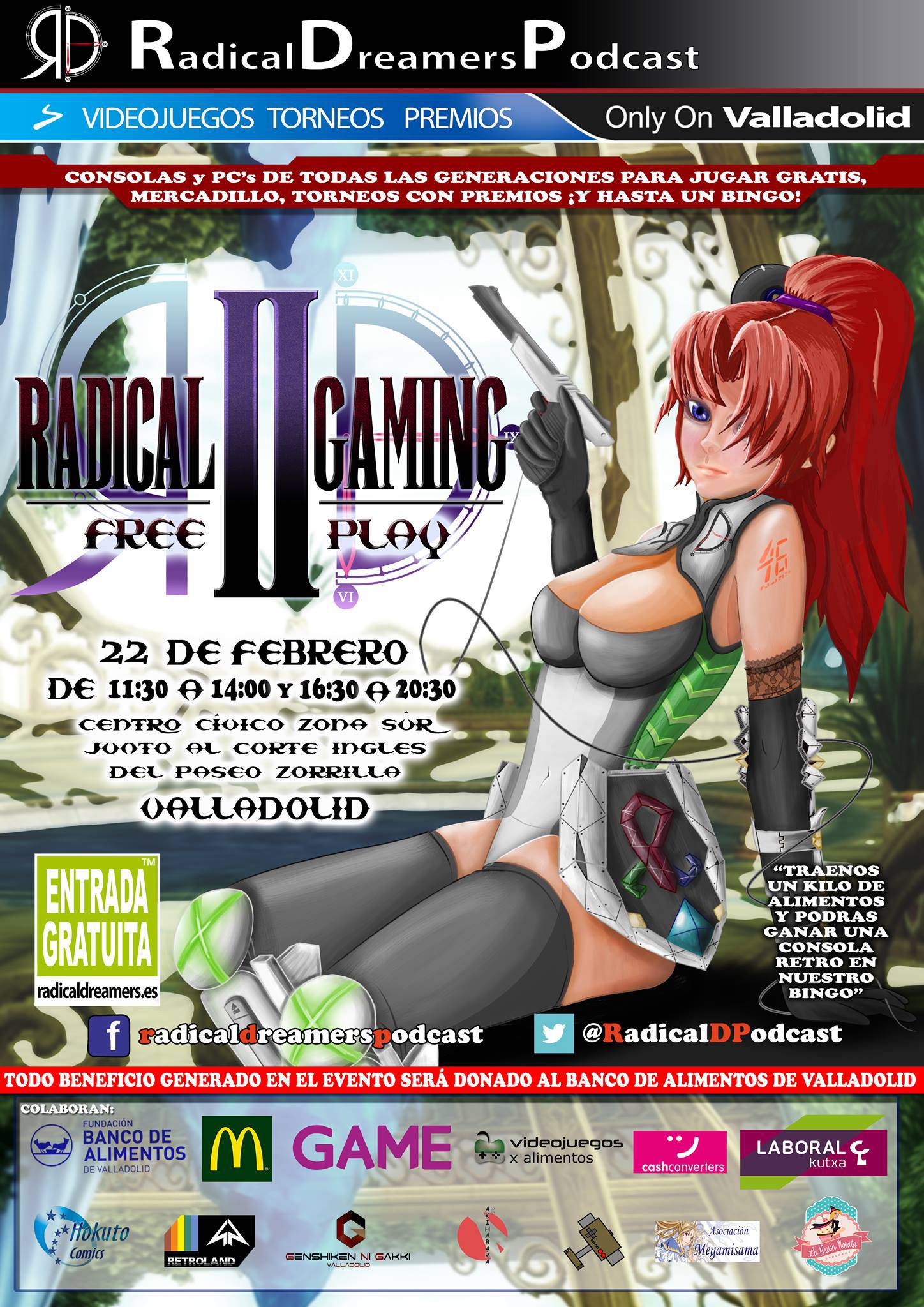 Radical Gaming II y III en Valladolid 2014